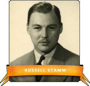 About Russell Stamm - Creator of the Invisible Scarlet O'Neil